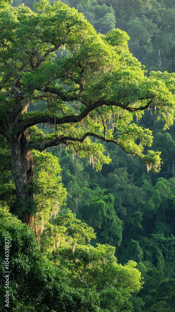 Majestic Green Canopy The Beauty of Lush Forests and Verdant Trees Majestic Green Canopy The Beauty of Lush Forests and Verdant Trees