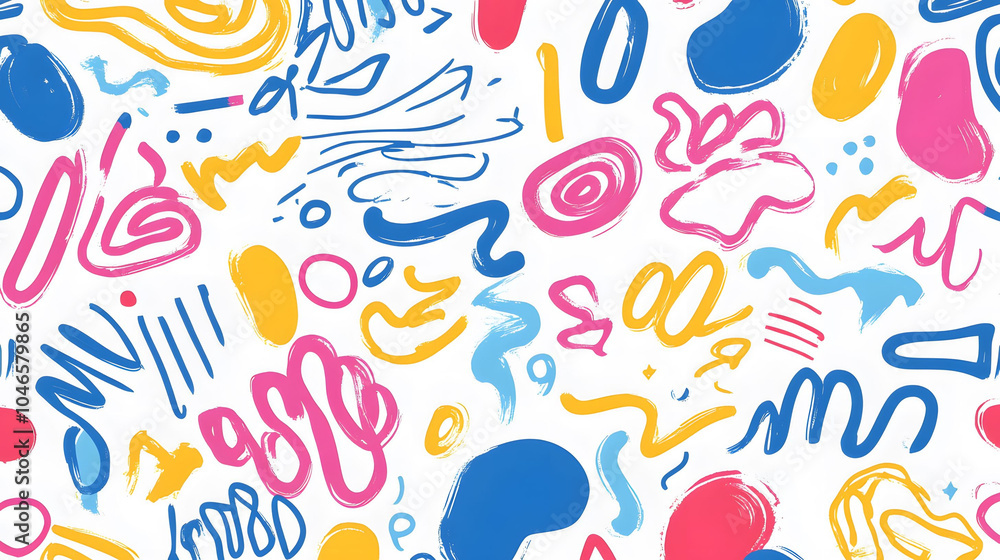 Colorful abstract shapes Colorful abstract shapes