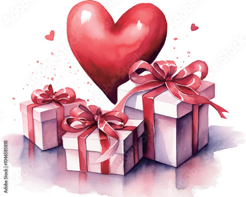 gift box with heart