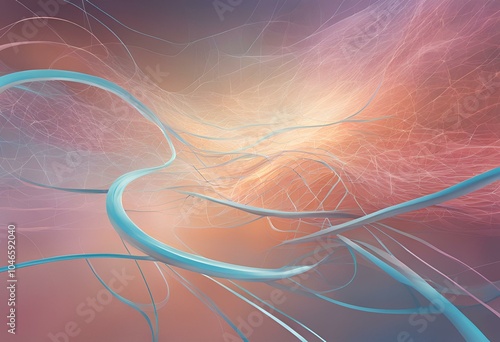 Abstract illustrations and concepts showcasing the development of the digital world and the latest technologies