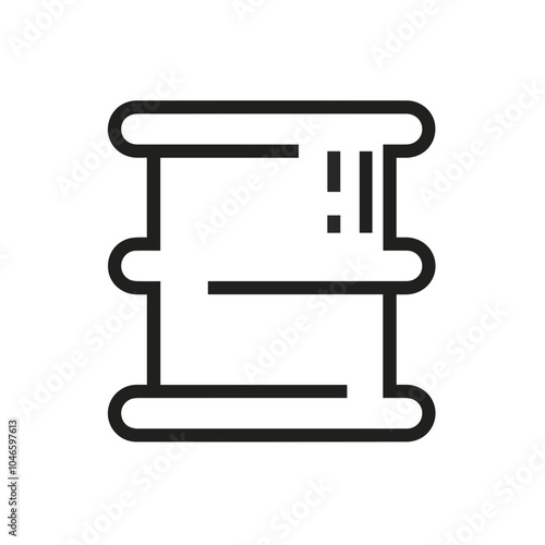 Oil icon symbol vector image Illustration 