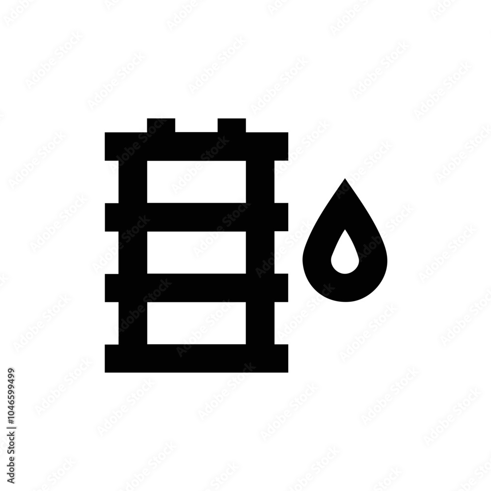 Oil icon symbol vector image Illustration
Oil icon symbol vector image Illustration