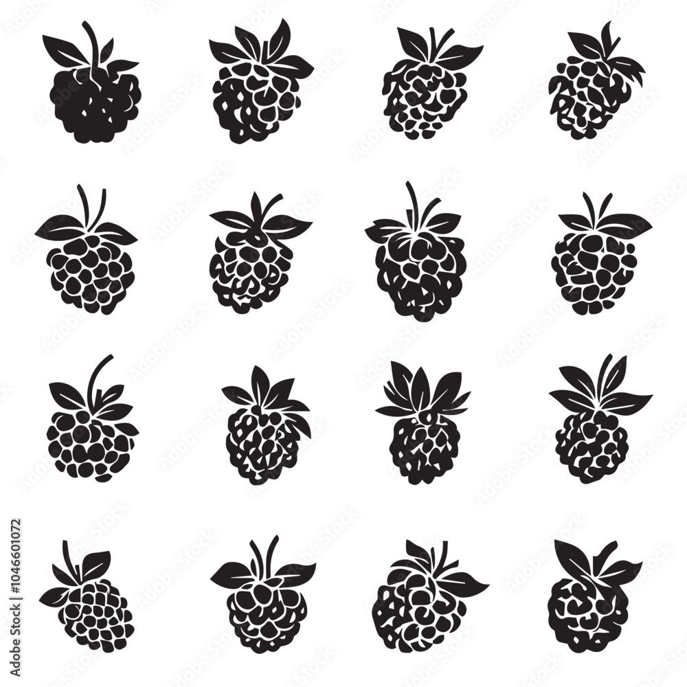 Raspberries In cartoon, hand-drawn flat style. image for social media, websites and UI. Isolated 2D vector design in logo, icon, sketch style, simple line vector, single color. AI Generative Art. Raspberries In cartoon, hand-drawn flat style. image for social media, websites and UI. Isolated 2D vector design in logo, icon, sketch style, simple line vector, single color. AI Generative Art.