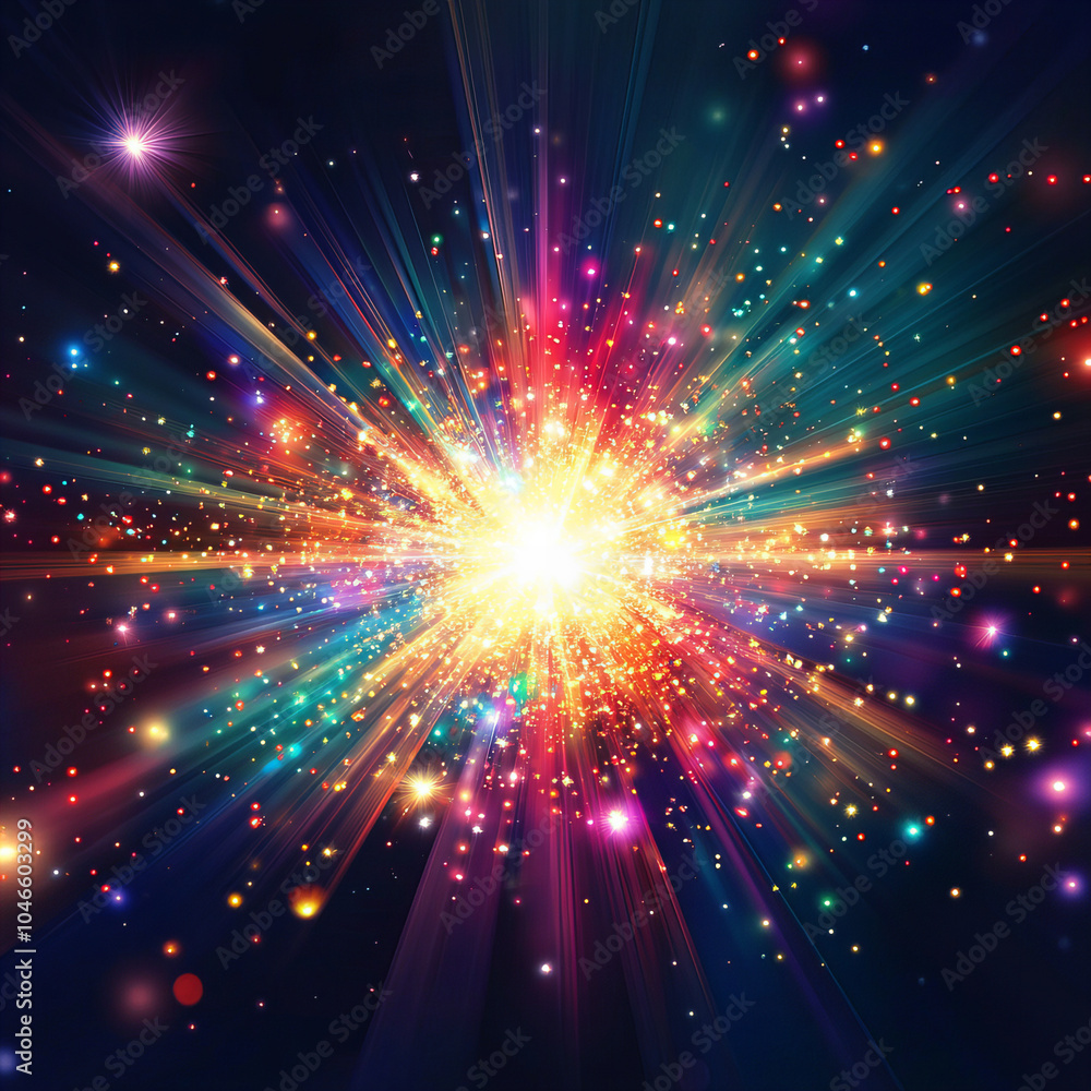 Fototapeta premium abstract star background