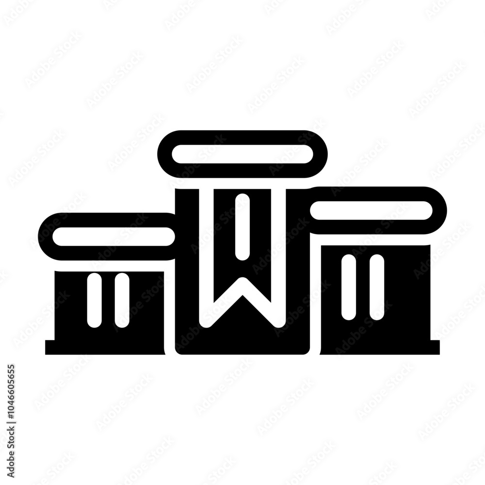 podium Solid icon podium Solid icon