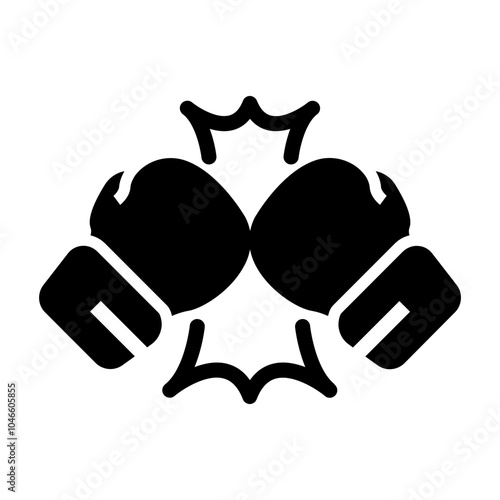 boxing Solid icon