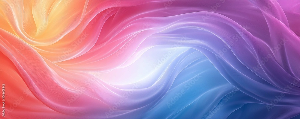 Gentle Swirl Pattern with Soft Gradients Gentle Swirl Pattern with Soft Gradients
