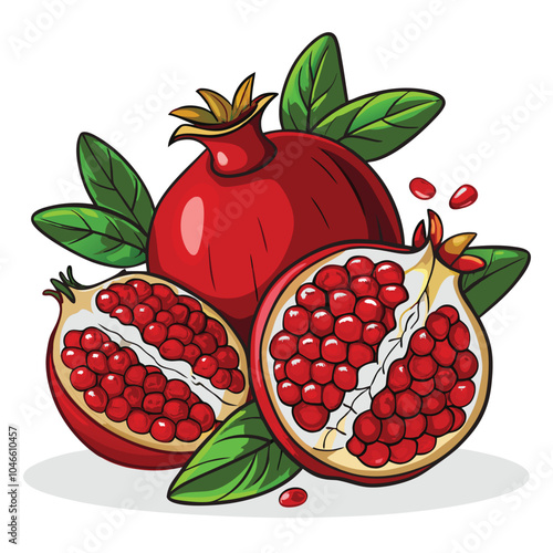 Raspberry vector illustration Isolated white background.