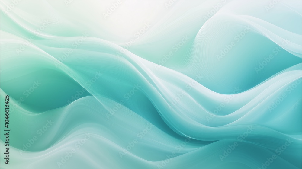 Serene swirls an abstract colourful wave background to evoke calmness and inspiration in design projects Serene swirls an abstract colourful wave background to evoke calmness and inspiration in design projects