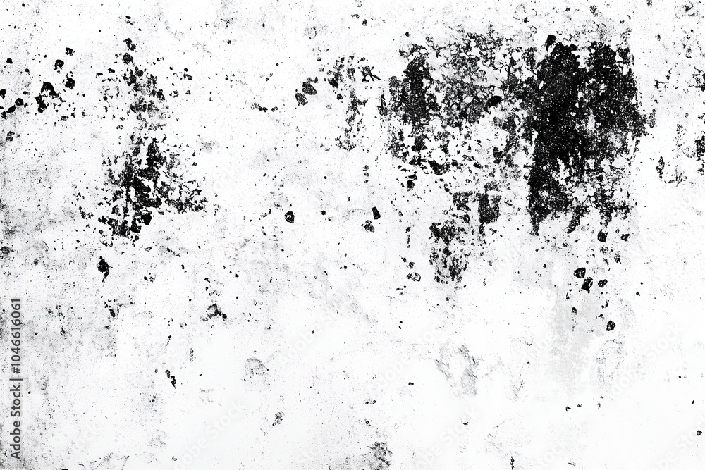 Fototapeta premium Vintage vintage paint texture, vintage wall texture vector image, beige black and white rough background design elements