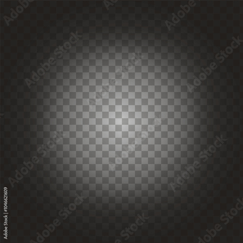 Centered gradient background. Smooth light effect. Checkered pattern.