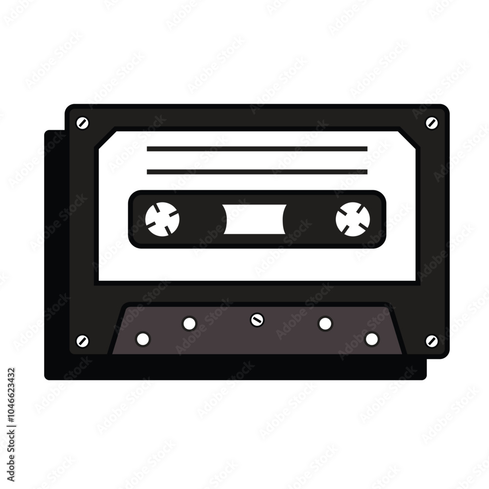 Fototapeta premium Retro cassete tape
