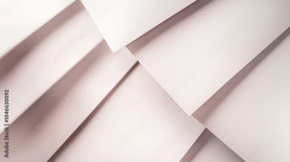 Soft pastel pink papers form geometric shapes with elegant shadows, creating a modern background perfect for design projects Soft pastel pink papers form geometric shapes with elegant shadows, creating a modern background perfect for design projects