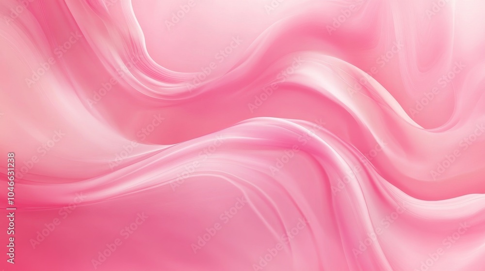 Photo of, Pink background with minimalist swirls for design, banner template Photo of, Pink background with minimalist swirls for design, banner template