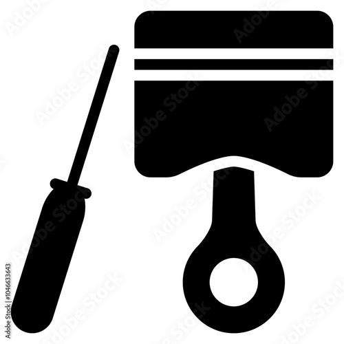 automotive icon with glyph style. Suitable for website design, logo, app and UI. Based on the size of the icon in general, so it can be reduced.