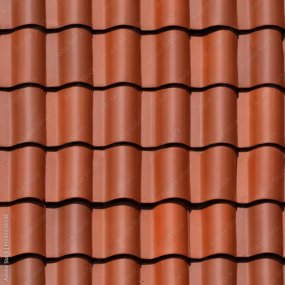 Meursault damaged shingle clay roof tile seamless texture. Meursault damaged shingle clay roof tile seamless texture.