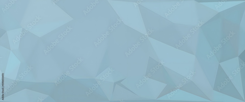 Obraz premium Gray Cyan Polygon Background