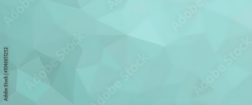 Turquoise Gray Polygon Background