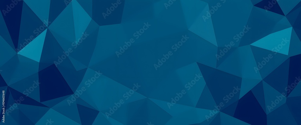 Navy Aqua Polygon Background Navy Aqua Polygon Background