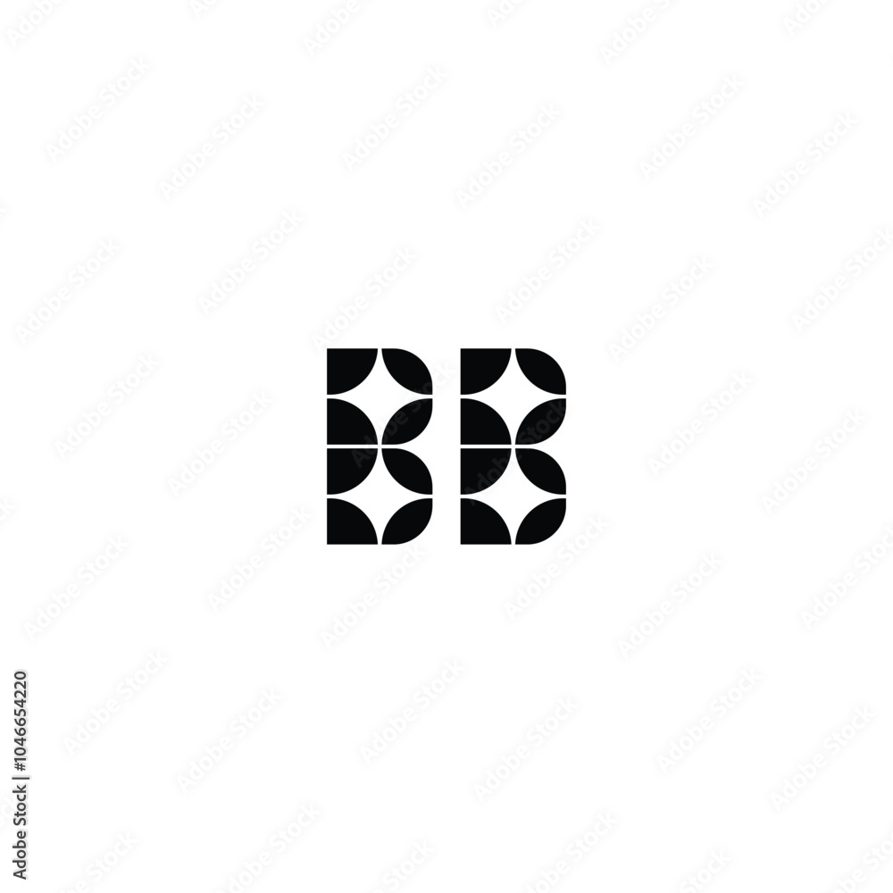 BB monogram logo design letter text name symbol monochrome logotype alphabet character simple logo BB monogram logo design letter text name symbol monochrome logotype alphabet character simple logo