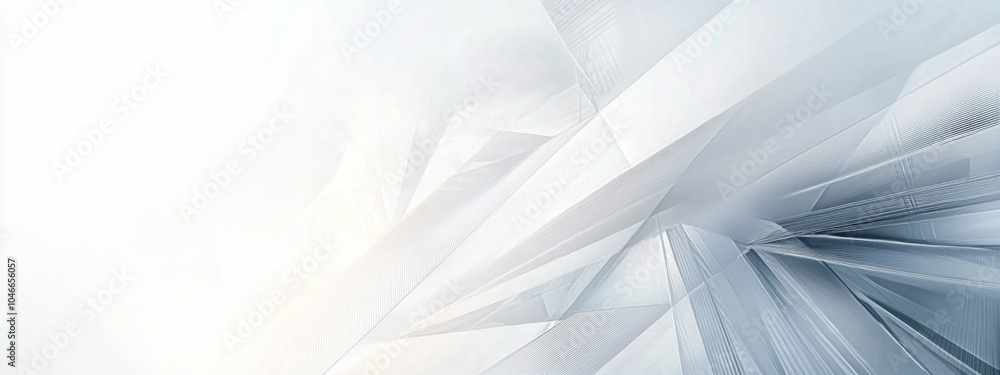 Abstract White Lines.