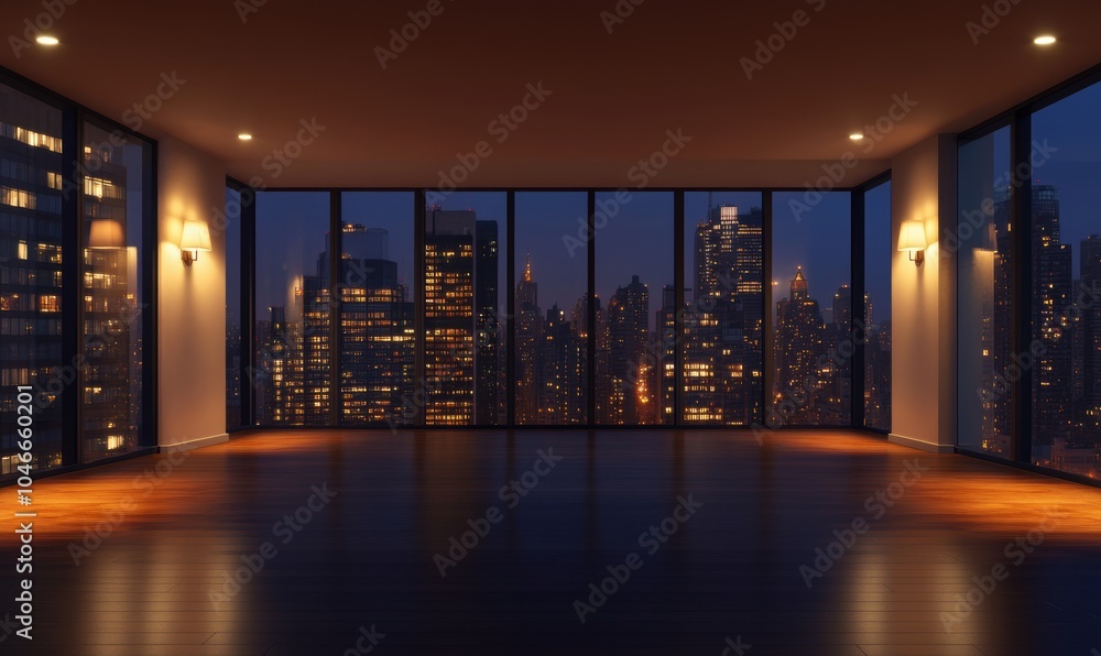 Night City View. Night City View.