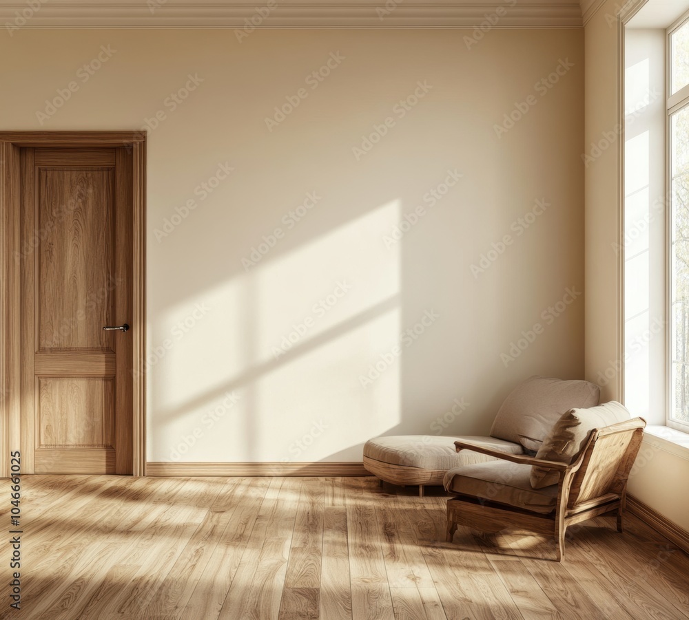 Fototapeta premium Cozy Living Room Corner.