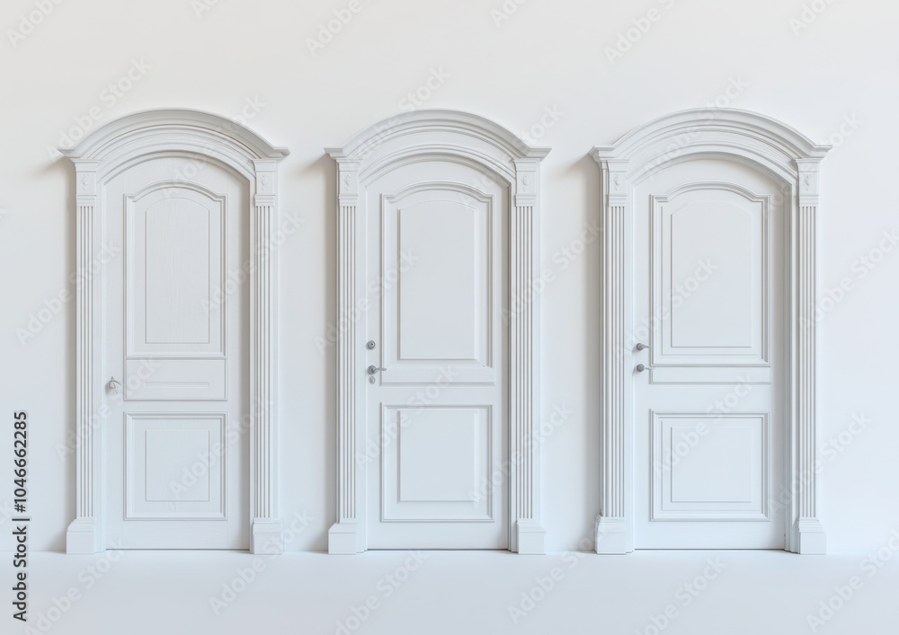 White Doors Interior. White Doors Interior.