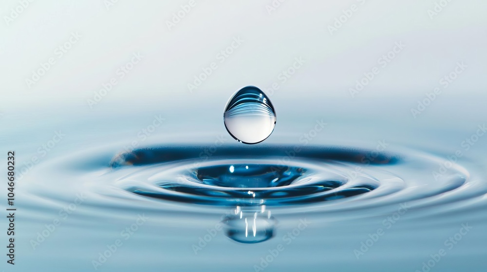 A delicate water droplet on a glassy surface, fluid tension holding it in place, gleam reflecting softly on its curve, smooth minimalism, liquid detail, surface tension A delicate water droplet on a glassy surface, fluid tension holding it in place, gleam reflecting softly on its curve, smooth minimalism, liquid detail, surface tension