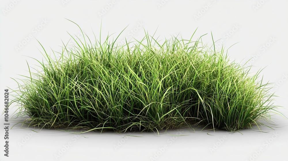 Dense Grass Bush Perfect for Landscaping Projects Dense Grass Bush Perfect for Landscaping Projects