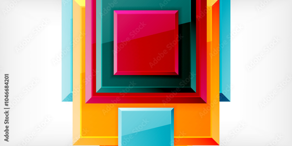Shiny glossy metallic or plastic square design background. Vector Illustration For Wallpaper, Banner, Background, Card, Book Illustration, landing page Shiny glossy metallic or plastic square design background. Vector Illustration For Wallpaper, Banner, Background, Card, Book Illustration, landing page