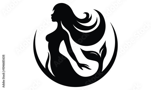 Mermaid vector illustration 
