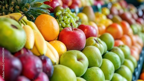 Fresh Fruits Display