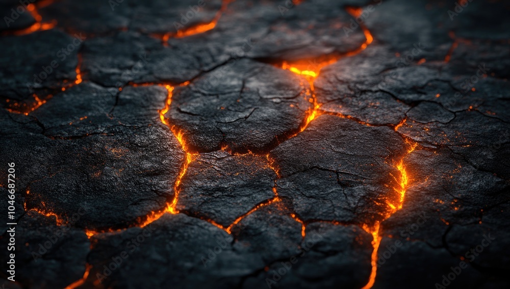 Burning lava pattern texture background Burning lava pattern texture background