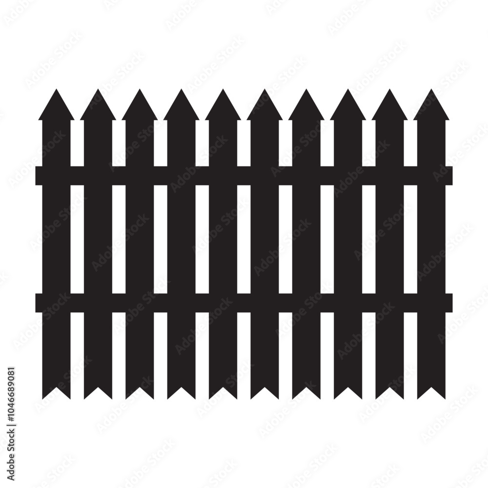 Fence Icon Vector . wooden fence isolated on white background. vector illustration. wooden fence isolated on white background. Fence Icon Vector . wooden fence isolated on white background. vector illustration. wooden fence isolated on white background.