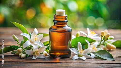 Neroli Essential Oil with Flowers - Aromatic and Beautiful