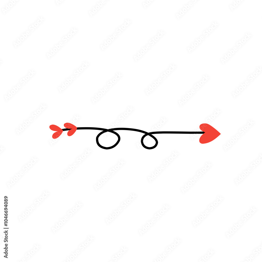 heart girly arrow symbol heart girly arrow symbol