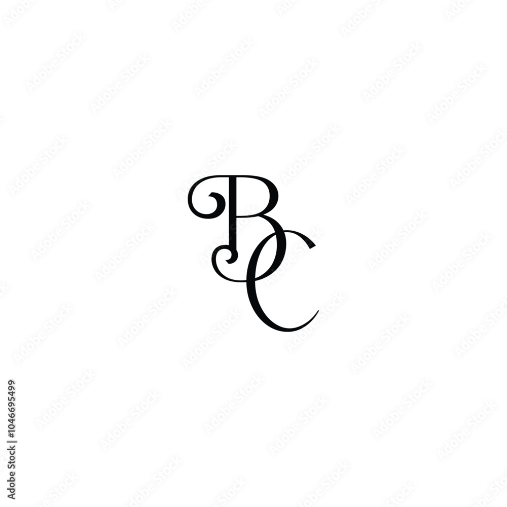 BC monogram logo design letter text name symbol monochrome logotype alphabet character simple logo BC monogram logo design letter text name symbol monochrome logotype alphabet character simple logo