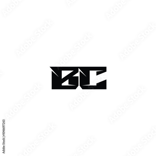 Free Download BC monogram logo design letter text name symbol monochrome logotype alphabet character simple logo - GFXLoad
