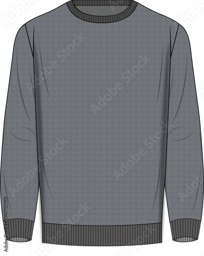 waffle knit sweater vector design tuck knit stitch jumper