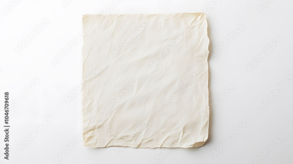 Crinkled paper texture Crinkled paper texture