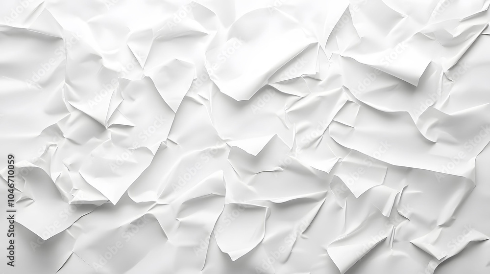 Fototapeta premium Crumpled paper texture