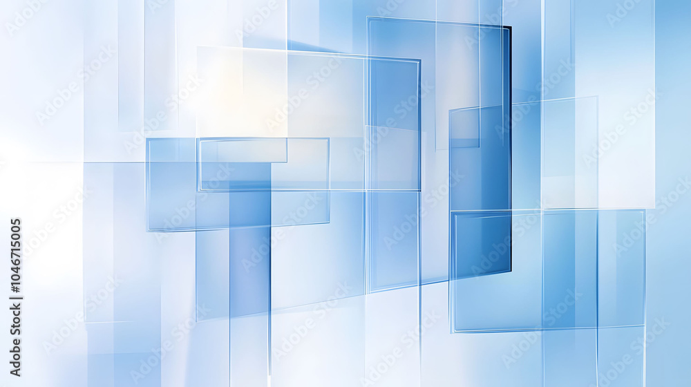 Abstract blue layers Abstract blue layers