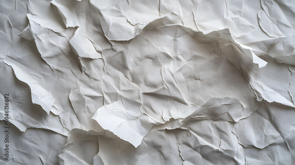 Crumpled paper texture Crumpled paper texture
