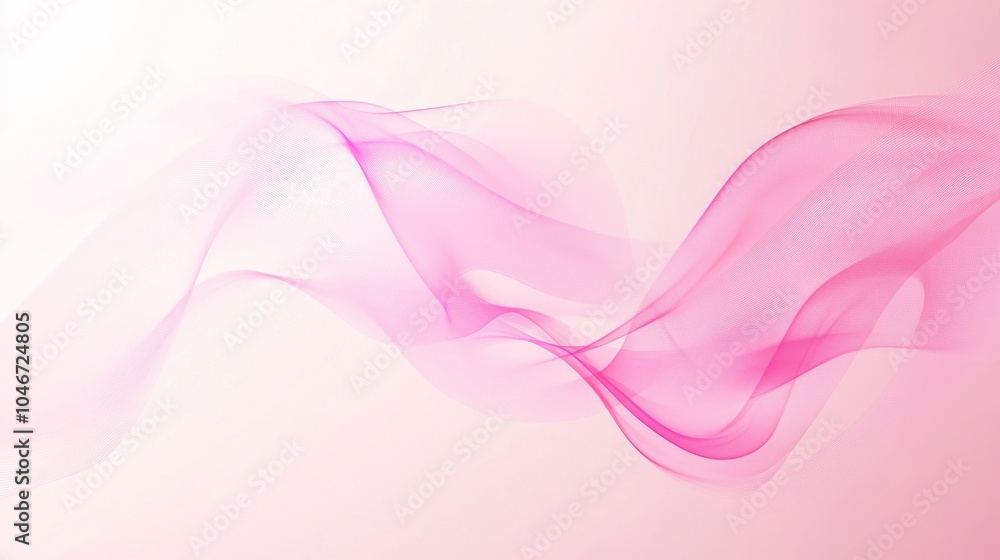 Photo of, Pink background with soft gradient and flowing lines for design, banner template Photo of, Pink background with soft gradient and flowing lines for design, banner template