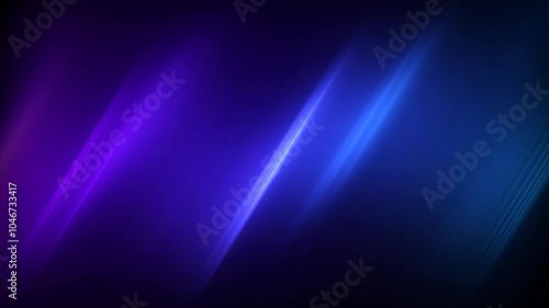 abstract modern blue and dark pink and purple background animation with blurred glowing lightstreaks. 4K seamless loop