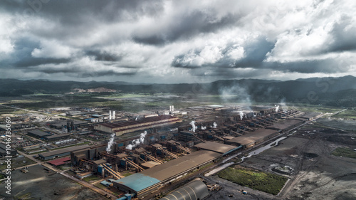 Nickel extraction, effects on environment, East Sulawesi, Indonesia.