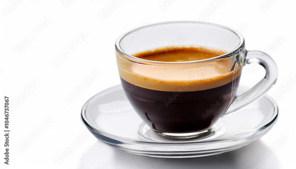 Espresso on white background isolated. Beverage. Drink. Espresso on white background isolated. Beverage. Drink.