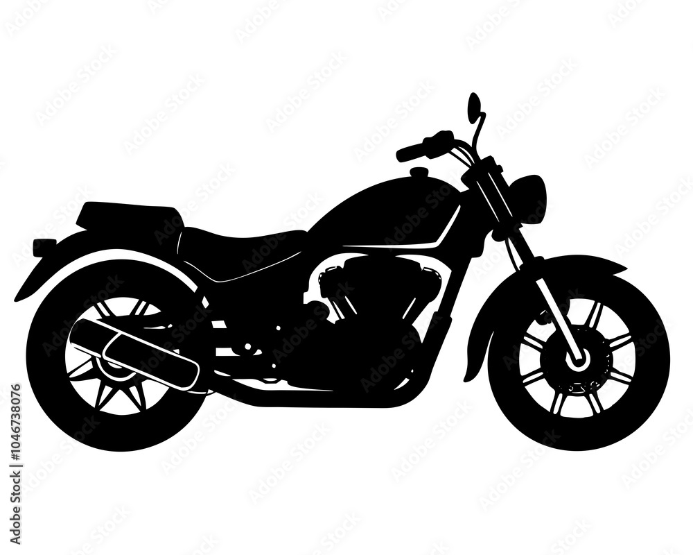 motorcycle isolated on white background motorcycle isolated on white background