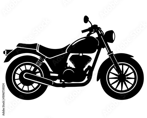 motorcycle isolated 